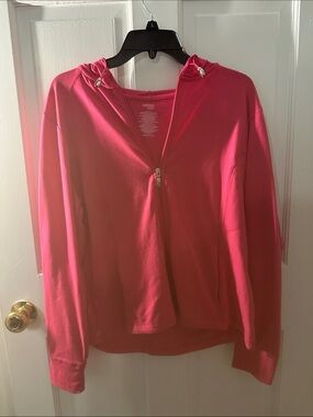 Danskin Live! Hot Pink Zip-Up Hoodie